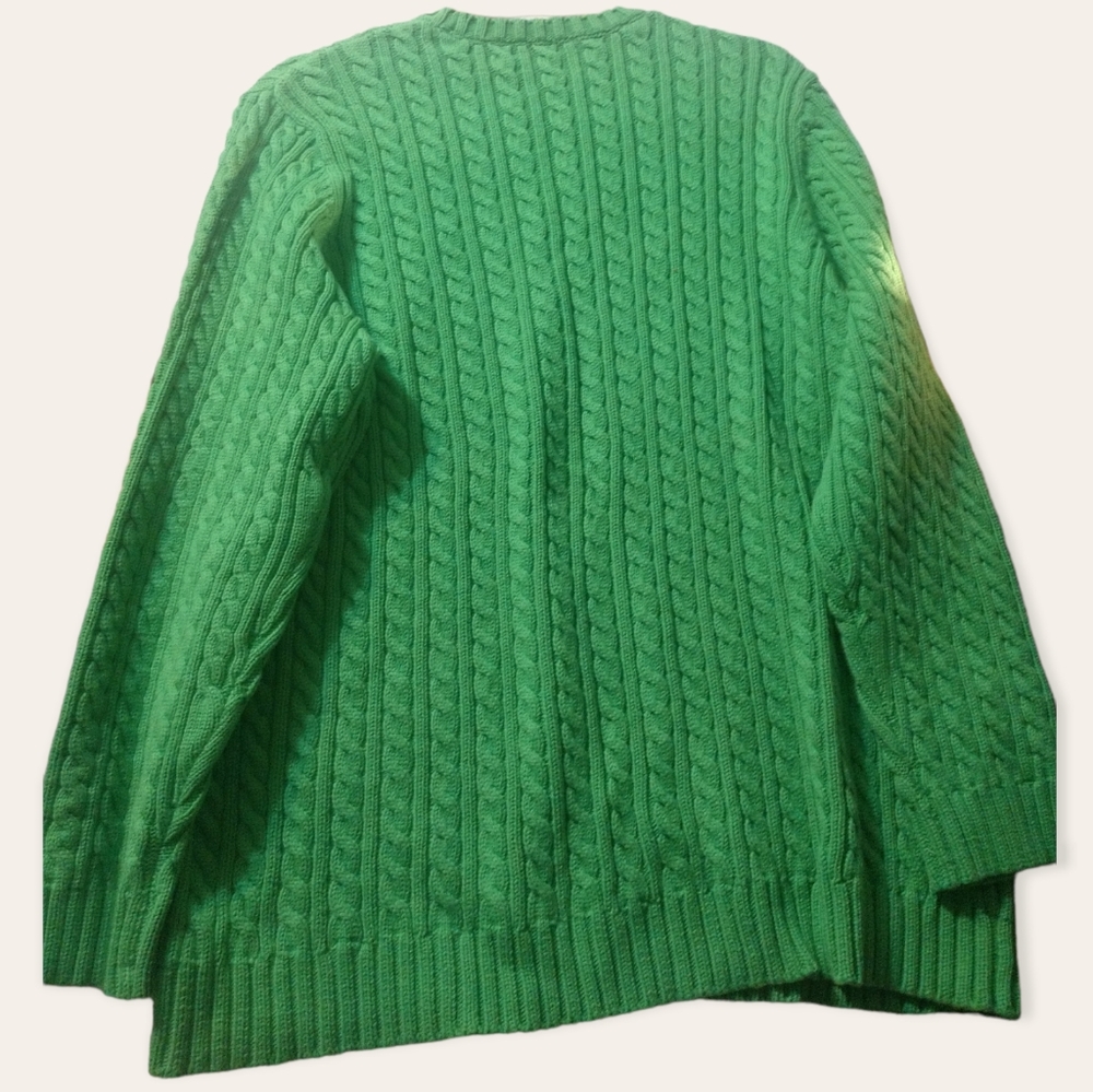 Lauren Ralph Lauren Cable Crest Sweater - Picture 6 of 6